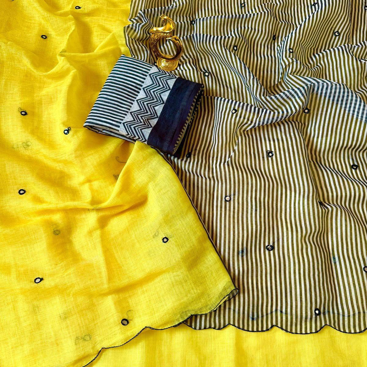 Linen Cotton Sarees