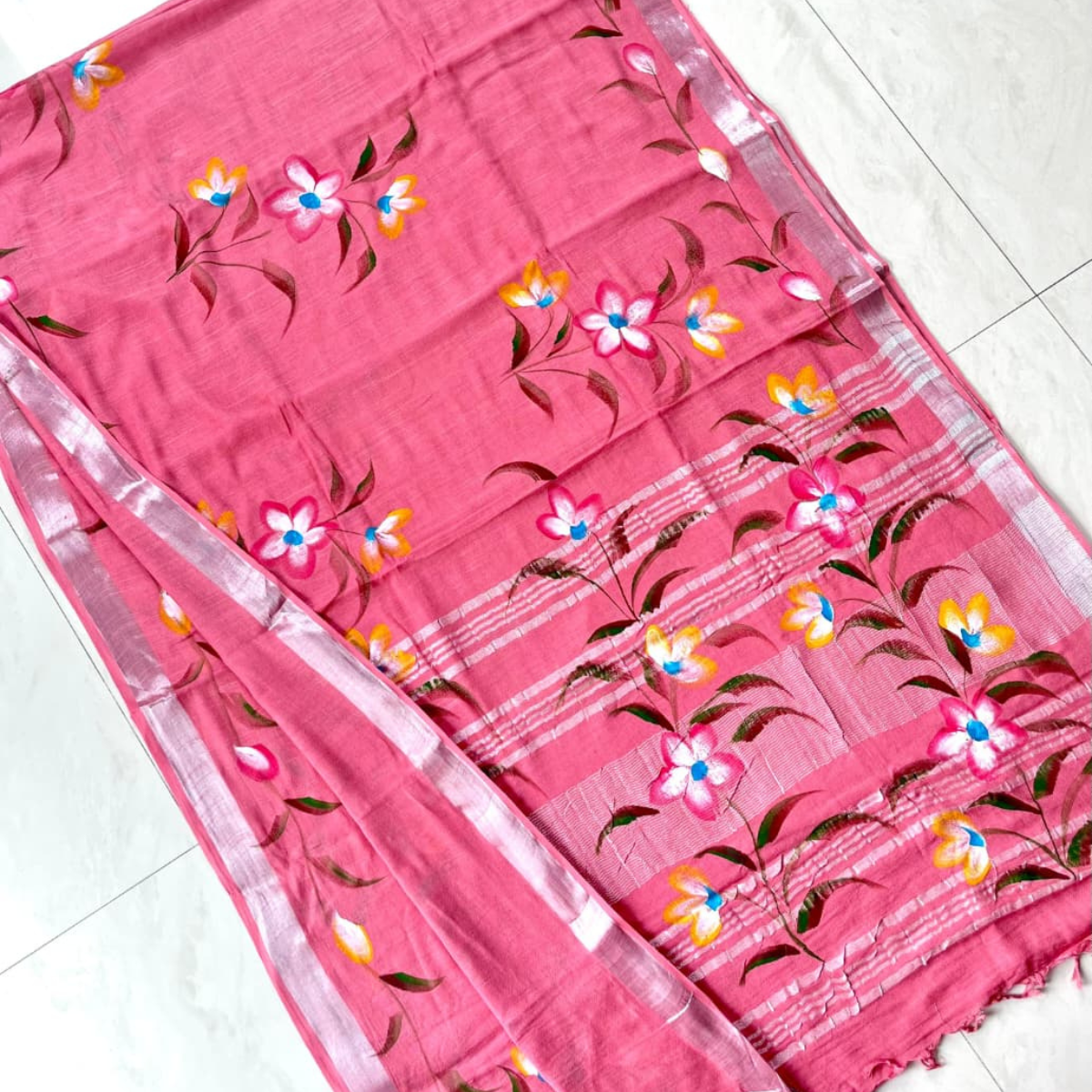 Linen Cotton Sarees