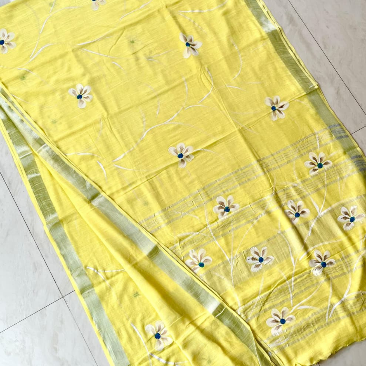 Linen Cotton Sarees