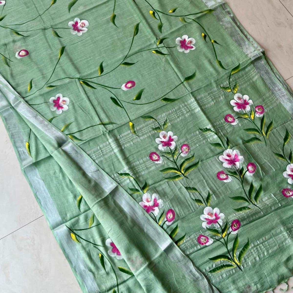 Linen Cotton Sarees