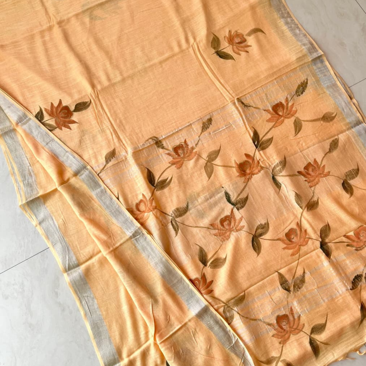 Linen Cotton Sarees