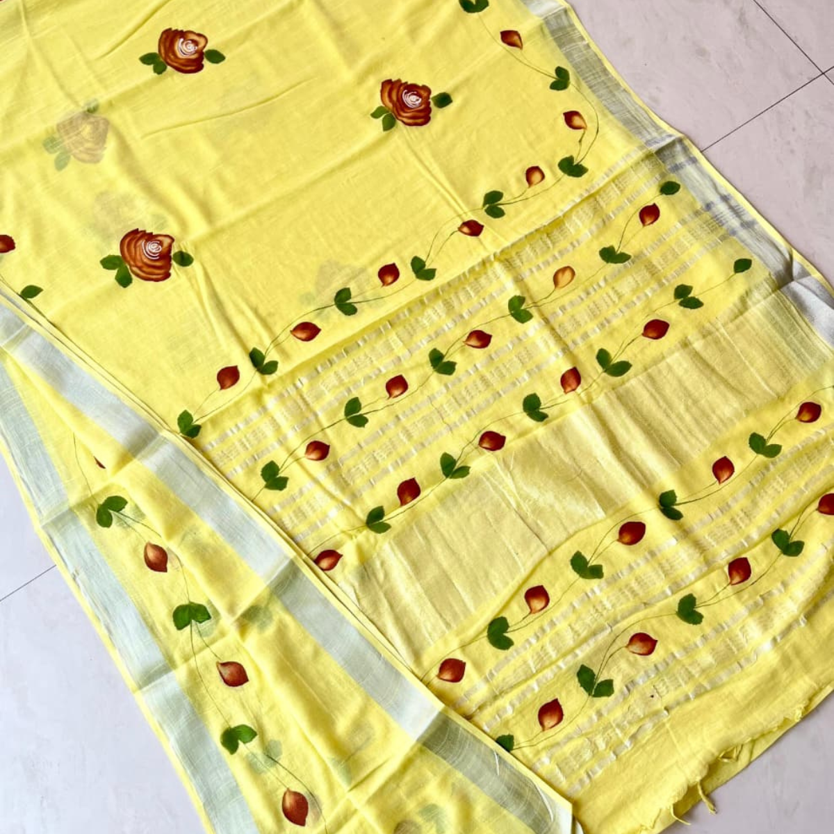 Linen Cotton Sarees