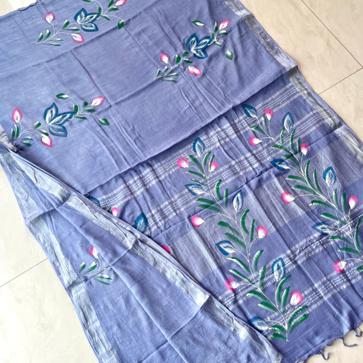 Linen Cotton Sarees