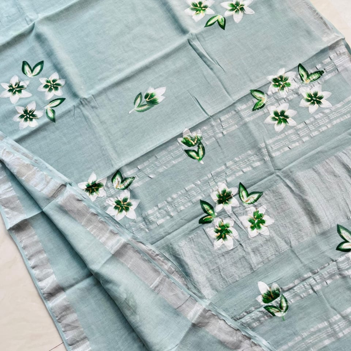Linen Cotton Sarees
