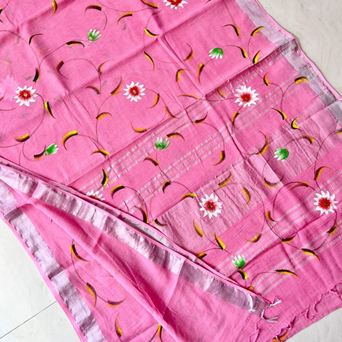 Linen Cotton Sarees