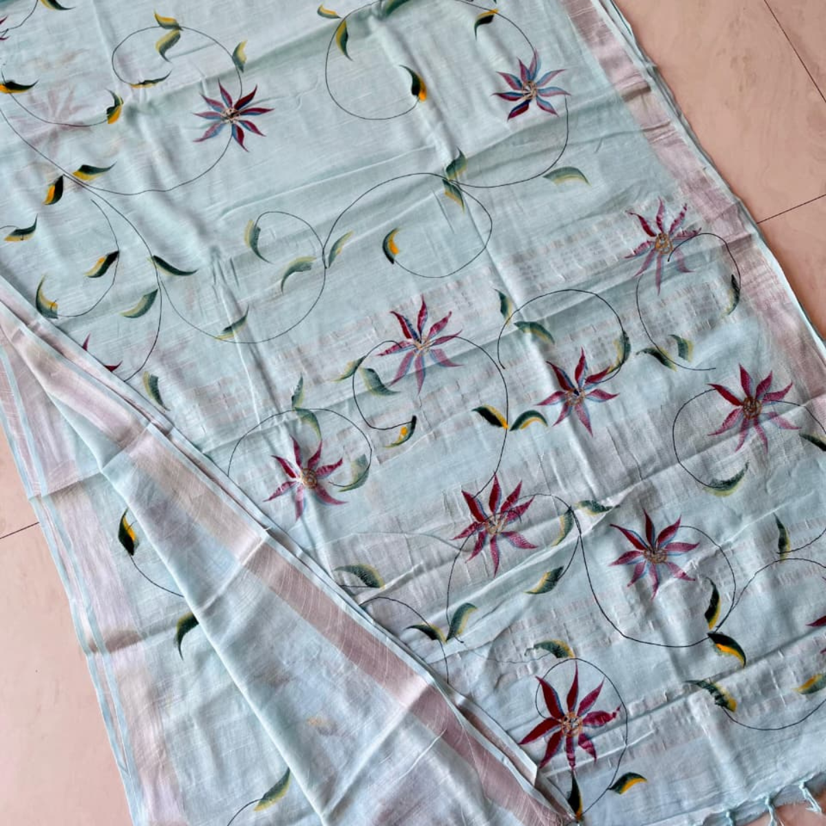 Linen Cotton Sarees