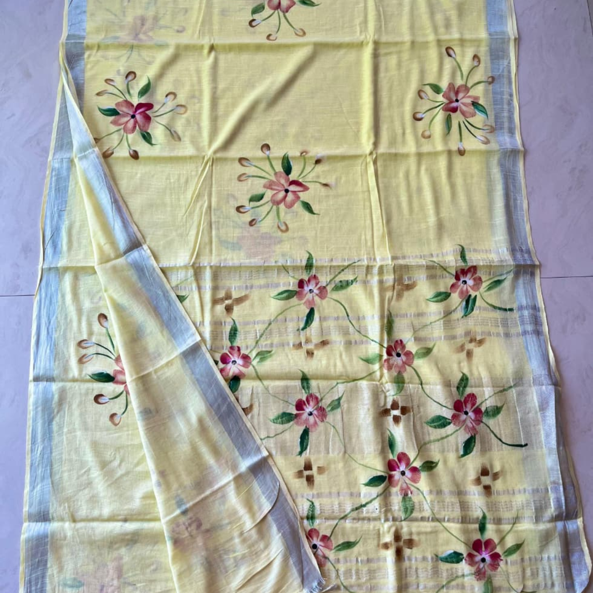 Linen Cotton Sarees
