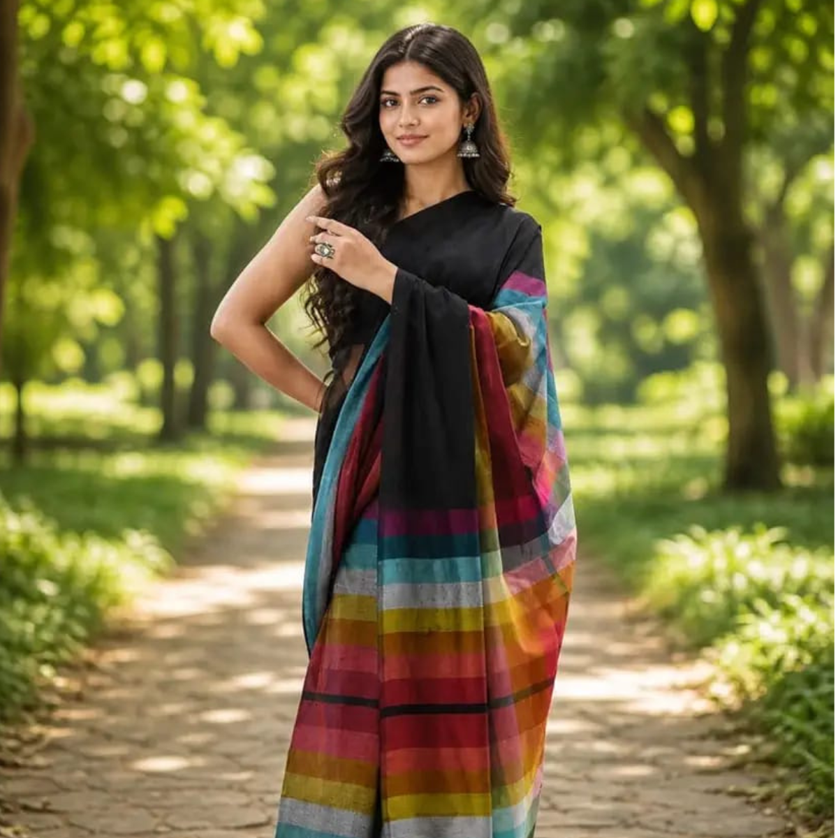Mul cotton sarees