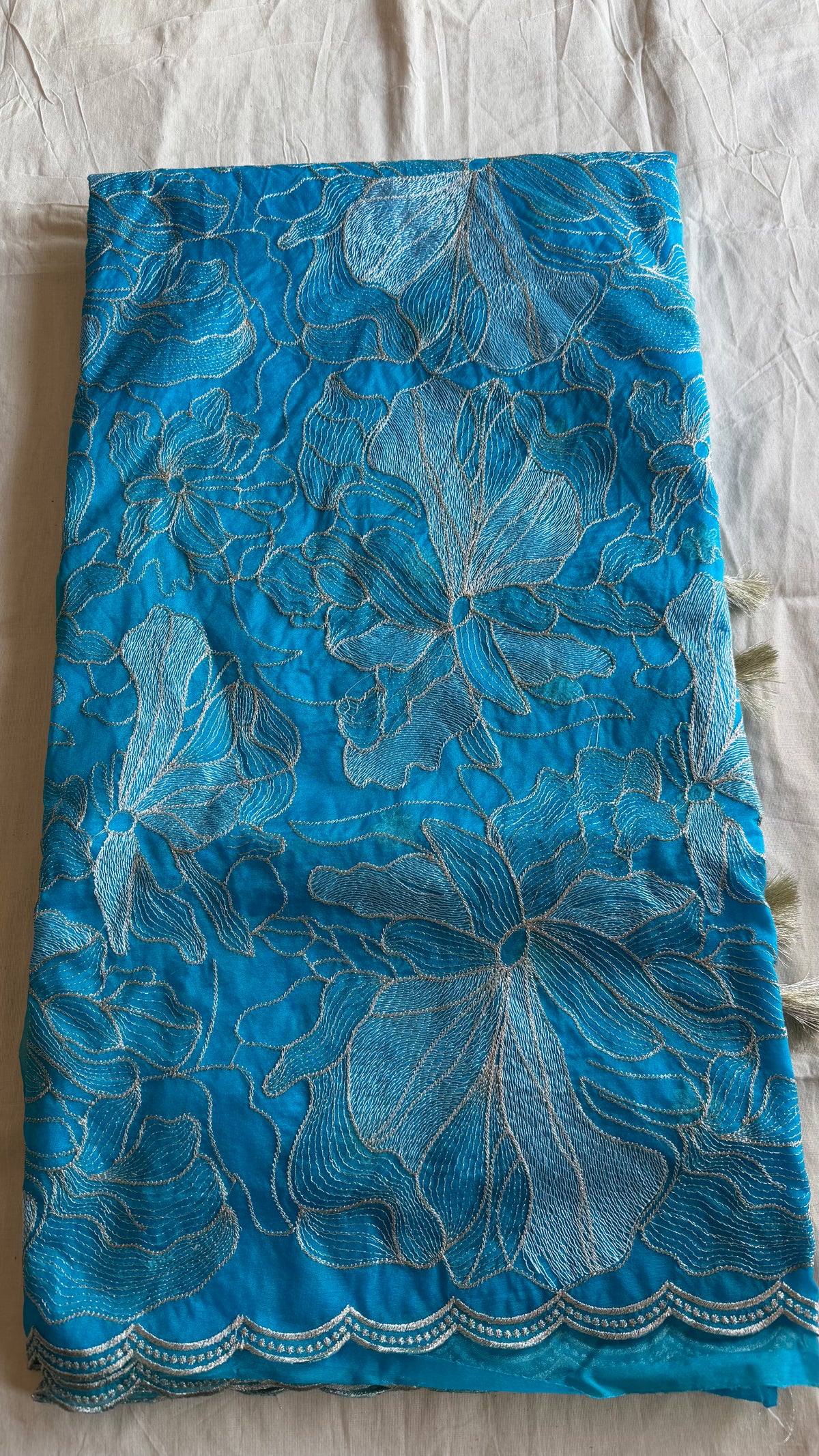 Organza tissue silk saree