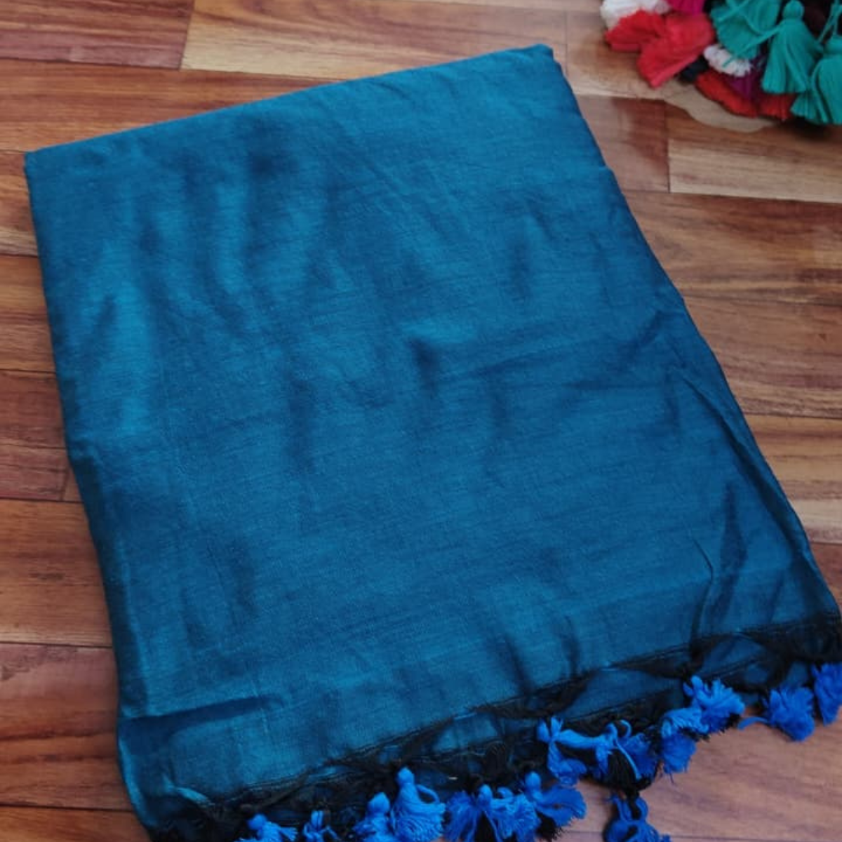 Plain khadi cotton sarees