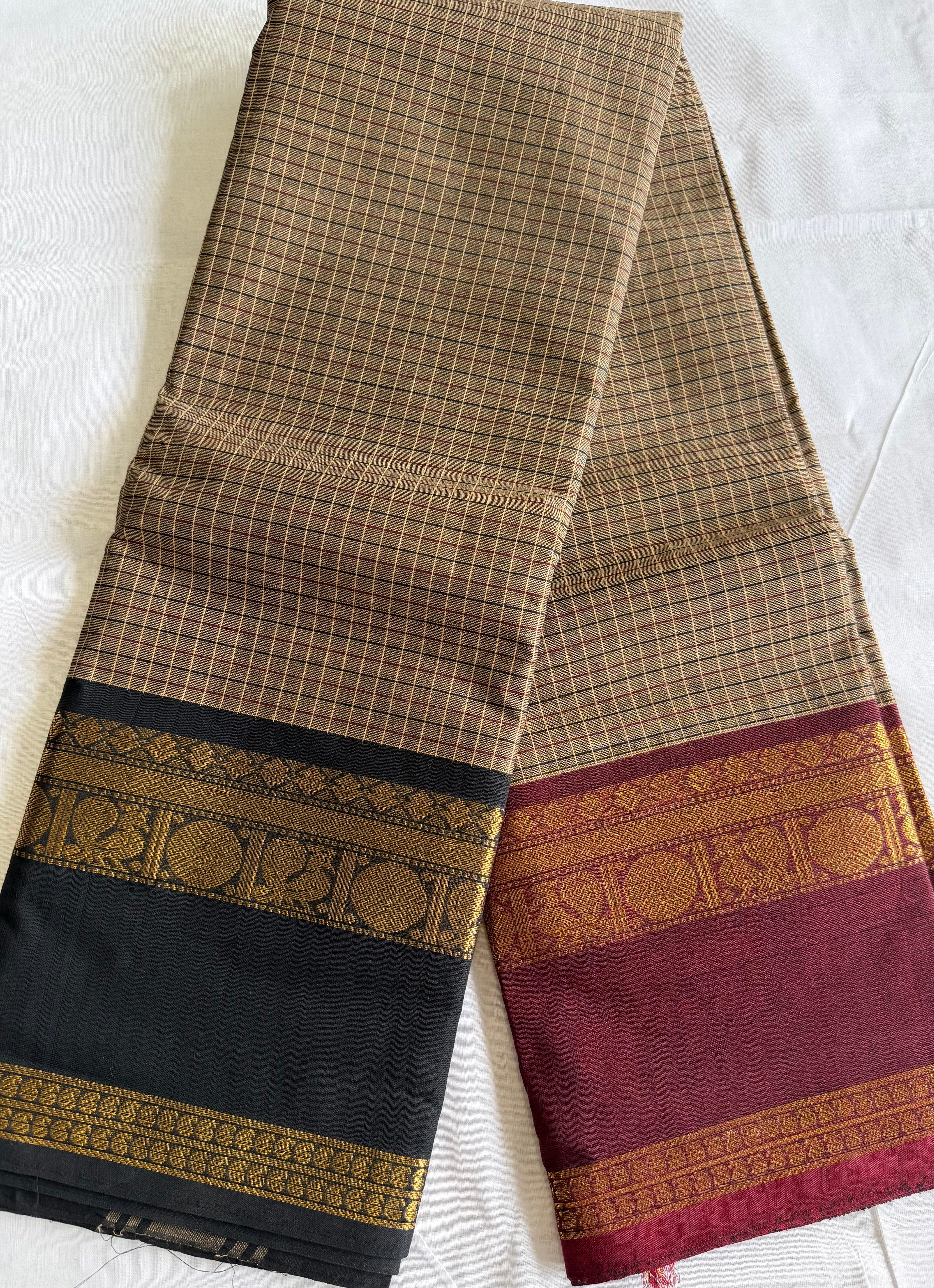 Ganga jamuna border saree