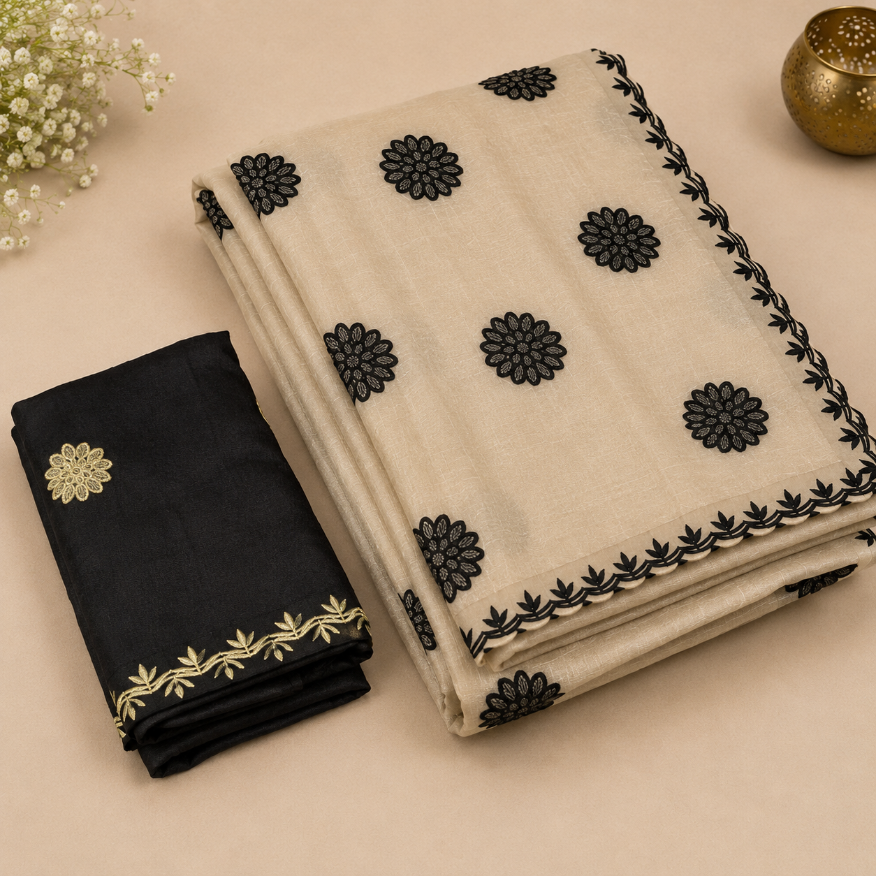 Fendy silk saree