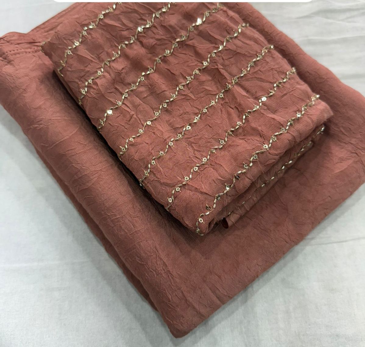 Georgette Crush Type Sarees