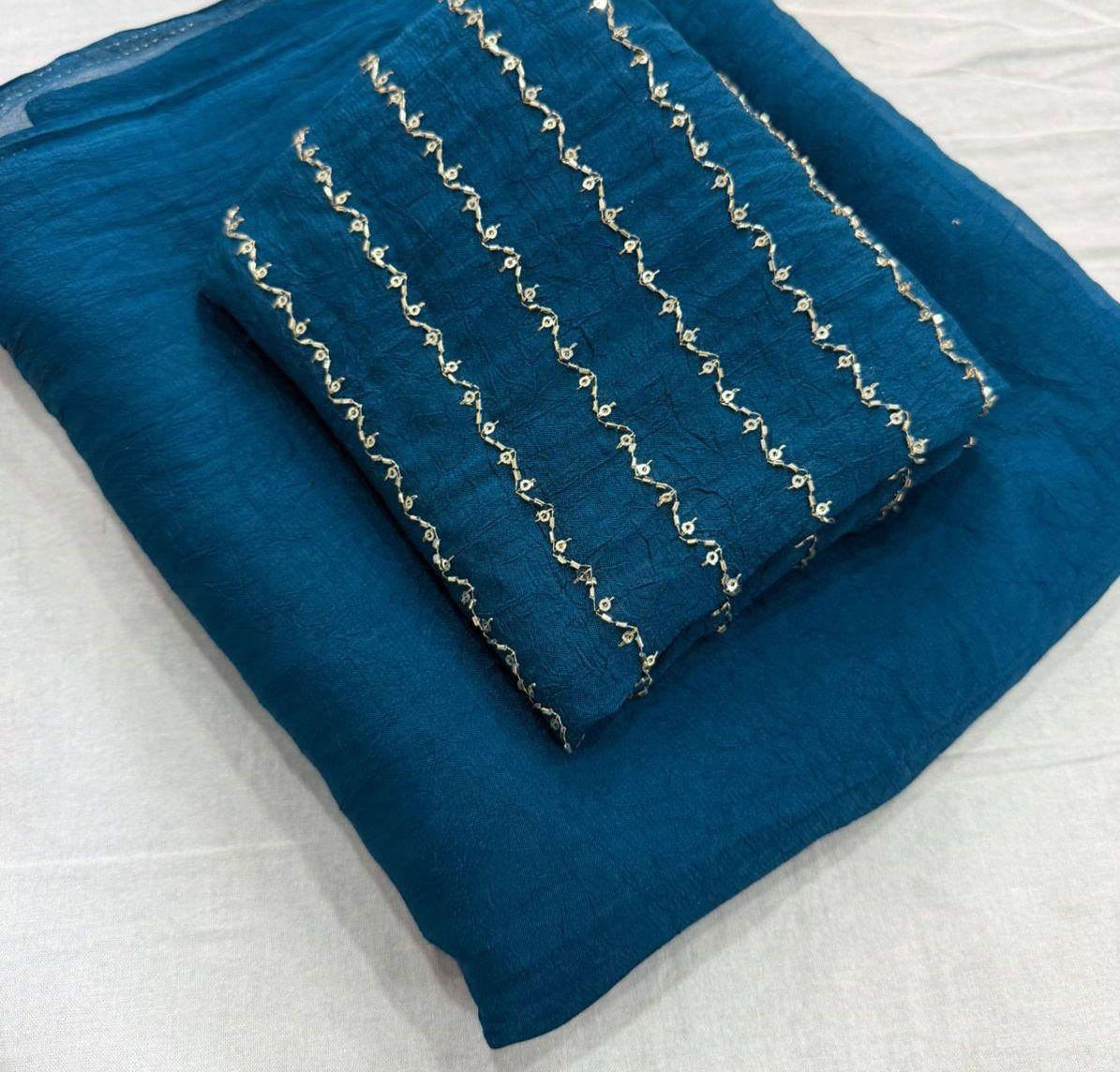 Georgette Crush Type Sarees