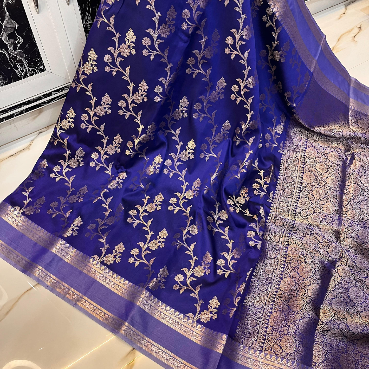 Banarasi semi silk sarees