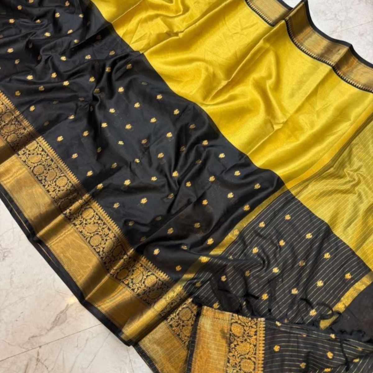 Banarasi semi silk saree