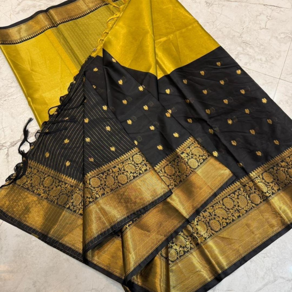 Banarasi semi silk saree