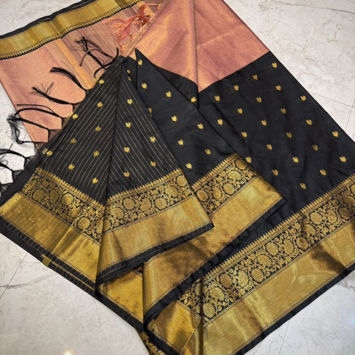 Banarasi semi silk saree