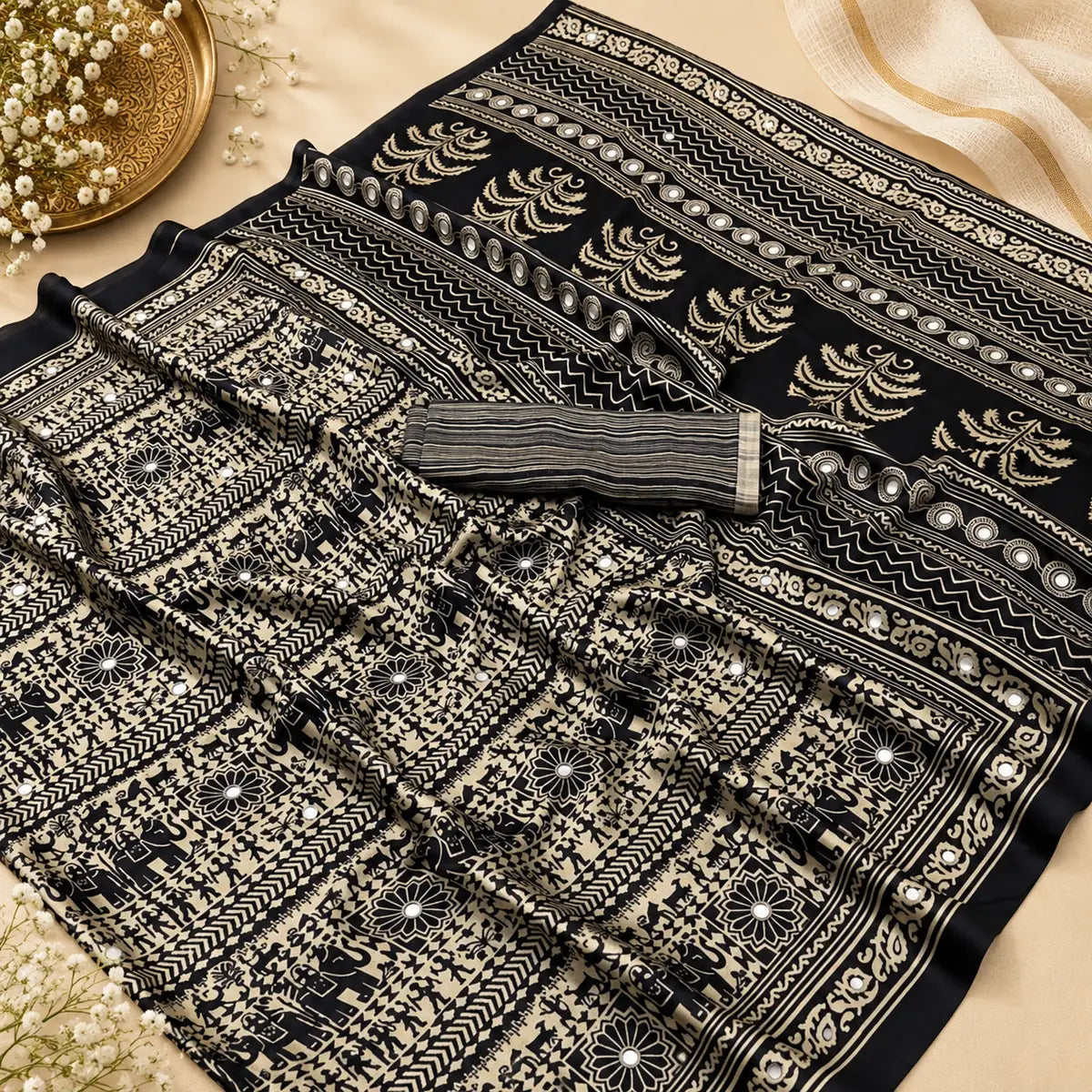 Modal silk sarees