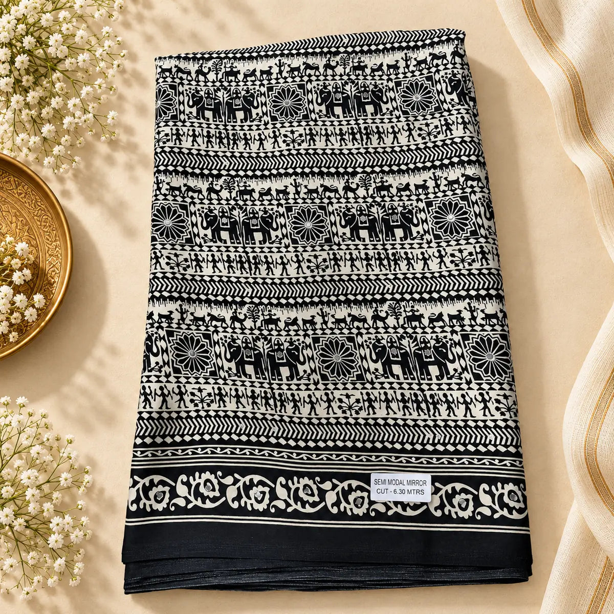 Modal silk sarees