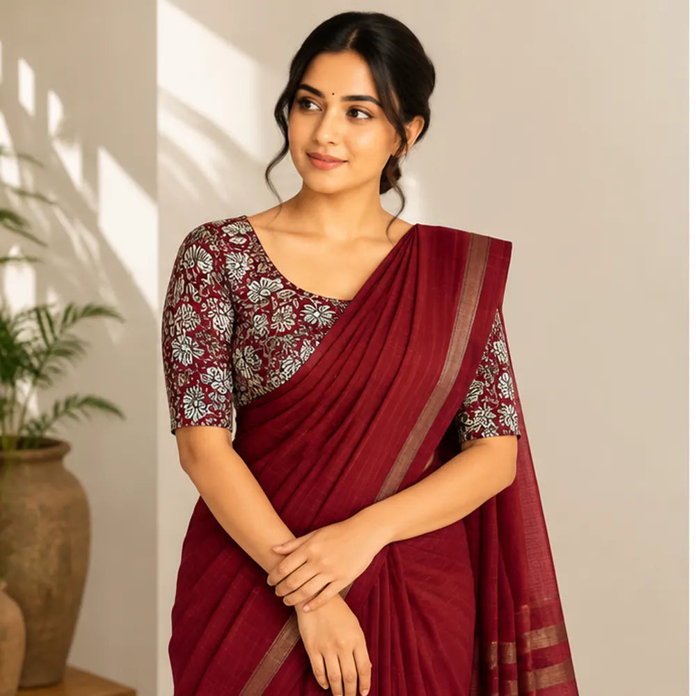 Stretchable Half Sleeve blouses