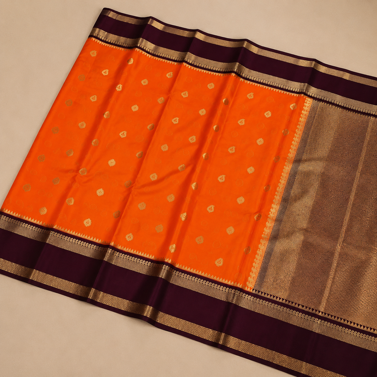 Banarasi semi silk saree