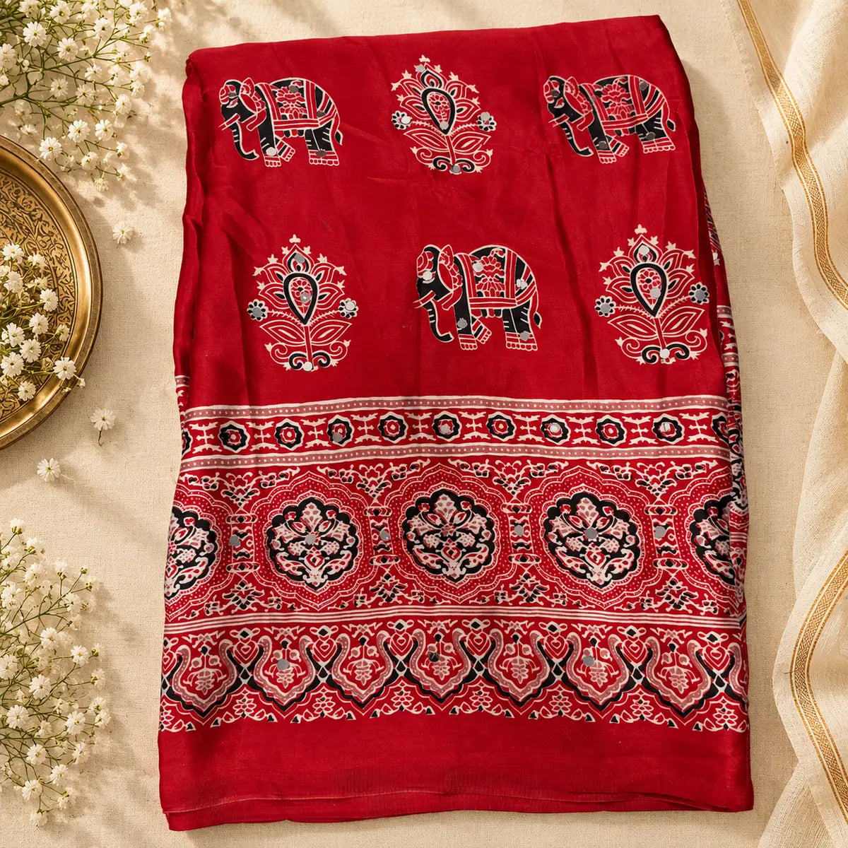 Modal silk sarees