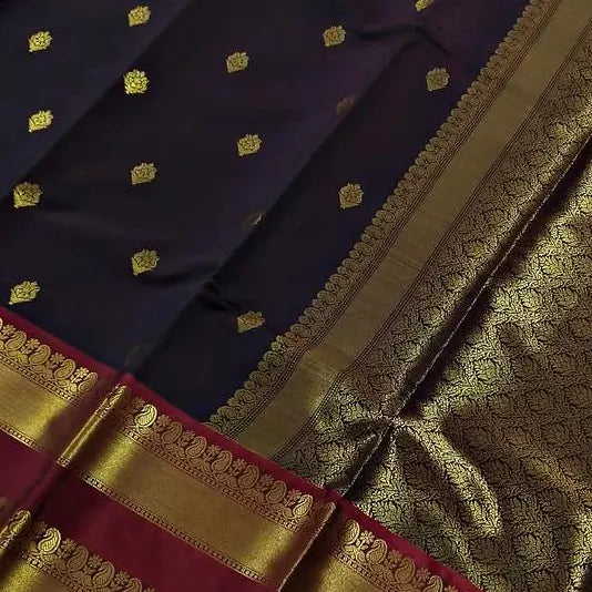 Banarasi semi silk saree